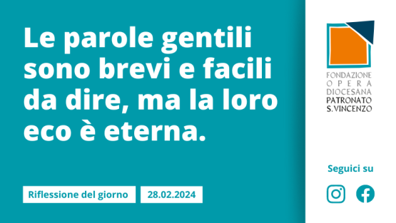 Mercoledì 28 febbraio 2024