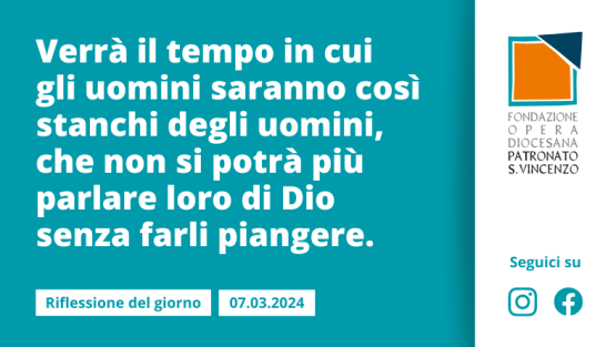 Giovedì 7 marzo 2024