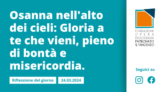 Domenica 24 marzo 2024