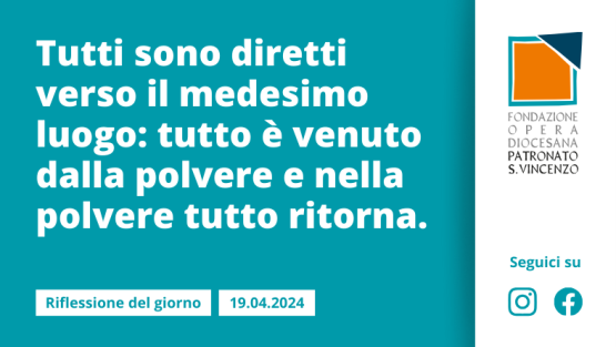 Venerdì 19 aprile 2024