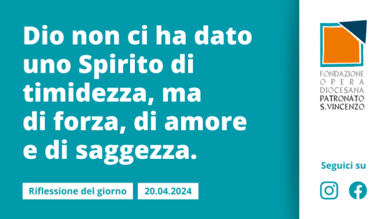 Sabato 20 aprile 2024