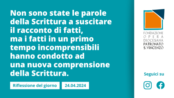 Mercoledì 24 aprile 2024