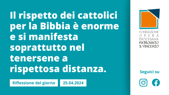 Giovedì 25 aprile 2024