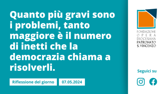 Martedì 7 maggio 2024