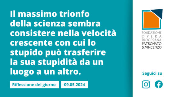 Giovedì 9 maggio 2024