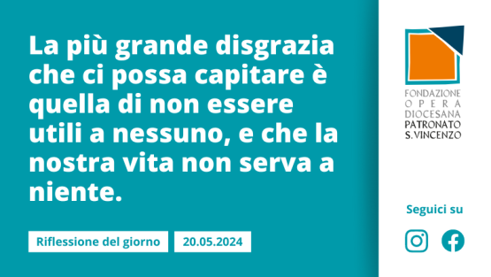 Lunedì 20 maggio 2024