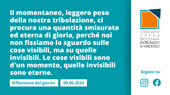 Domenica 9 giugno 2024