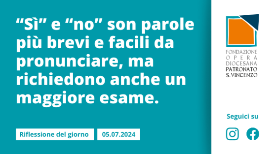 Venerdì 5 luglio 2024