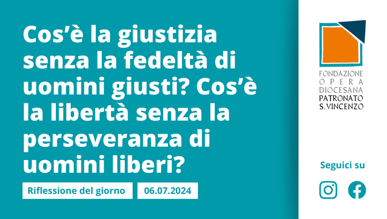 Sabato 6 luglio 2024