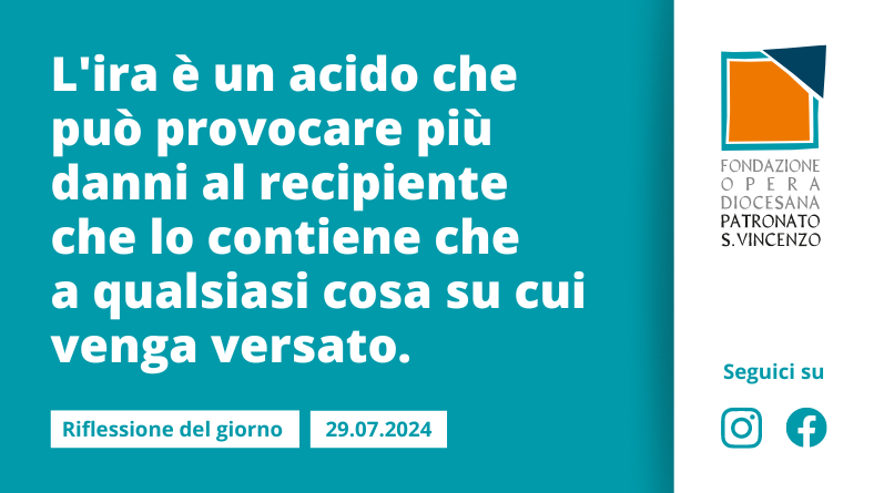 Lunedì 29 luglio 2024