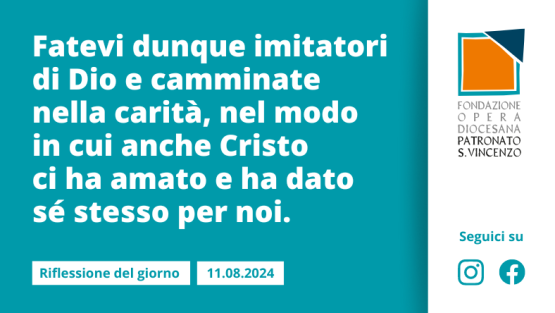 Domenica 11 agosto 2024