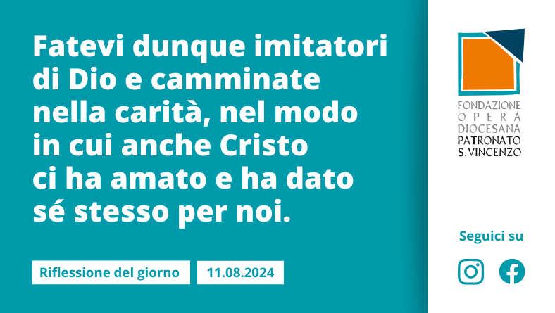 Domenica 11 agosto 2024