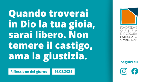 Venerdì 16 agosto 2024