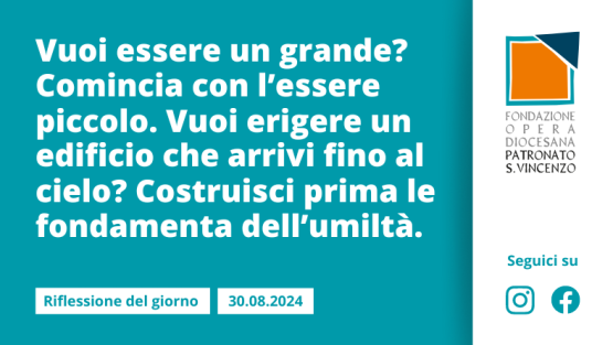 Venerdì 30 agosto 2024