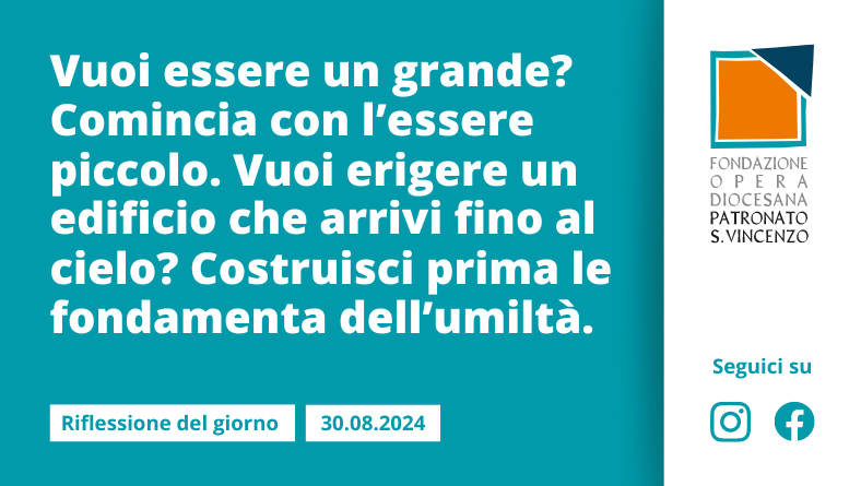 Venerdì 30 agosto 2024