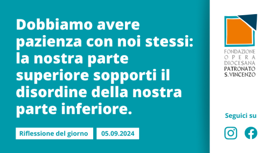 Giovedì 5 settembre 2024