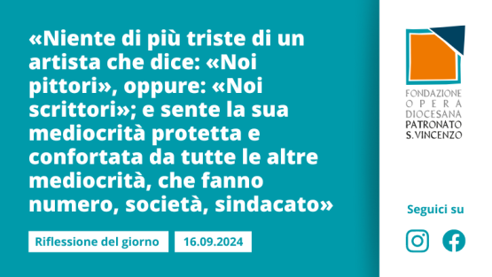 Lunedì 16 settembre 2024