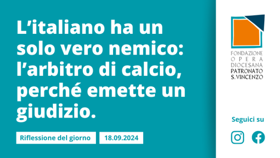 Mercoledì 18 settembre 2024