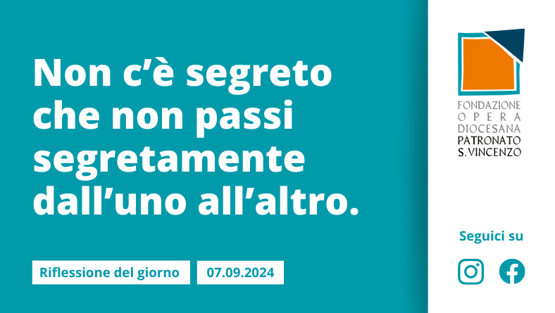 Sabato 7 settembre 2024