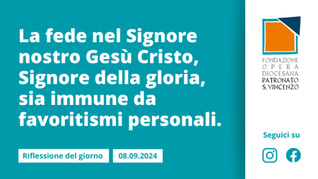 Domenica 8 settembre 2024