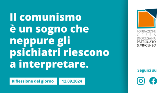 Giovedì 12 settembre 2024