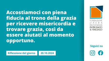 Domenica 20 ottobre 2024