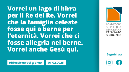 Sabato 1° febbraio 2025