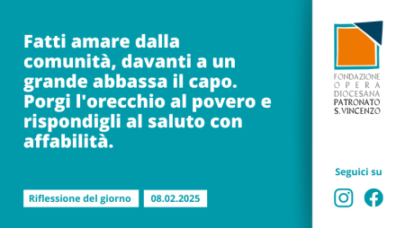 Sabato 8 febbraio 2025