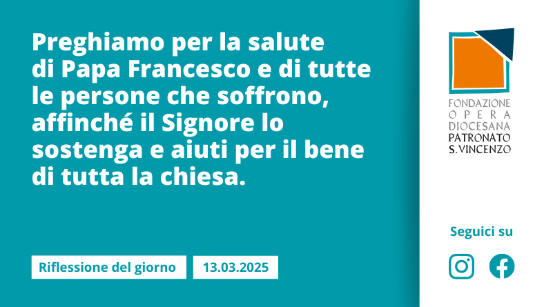 Giovedì 13 marzo 2025