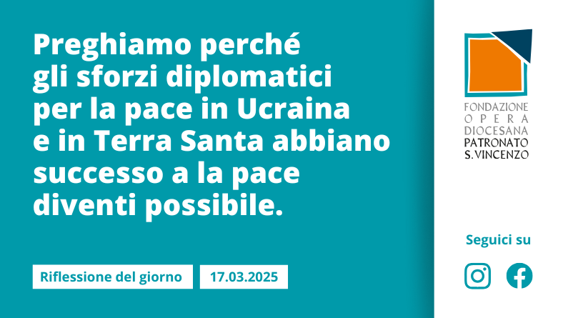 Lunedì 17 marzo 2025