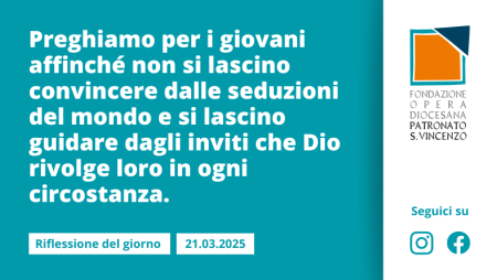 Venerdì 21 marzo 2025