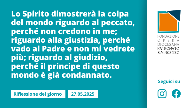 Martedì 27 maggio 2025