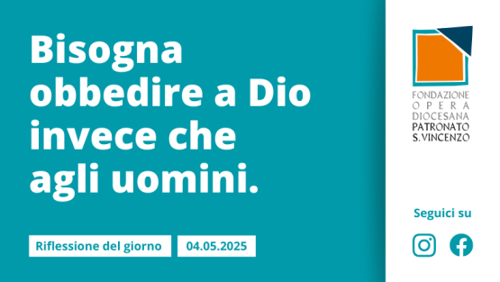 Domenica 4 maggio 2025