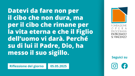Lunedì 5 maggio 2025