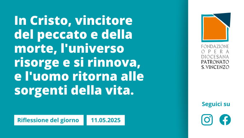 Domenica 11 maggio 2025