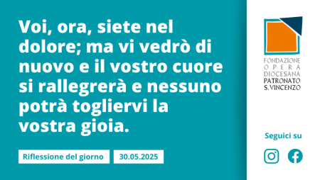 Venerdì 30 maggio 2025