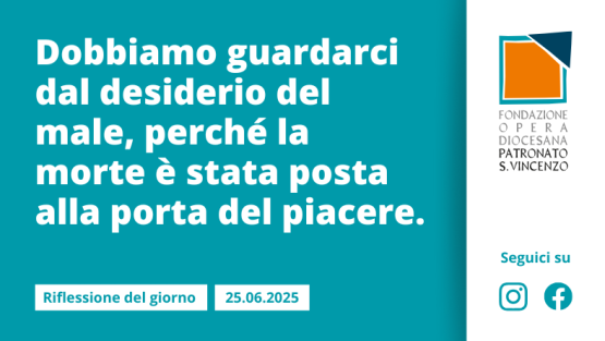 Mercoledì 25 giugno 2025