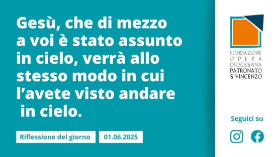 Domenica 1° giugno 2025