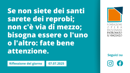 Lunedì 7 luglio 2025