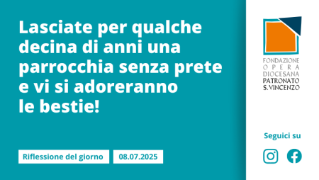 Martedì 8 luglio 2025