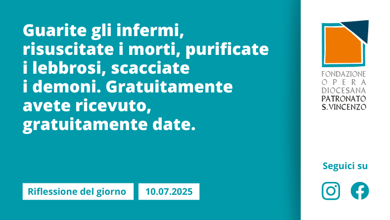Giovedì 10 luglio 2025