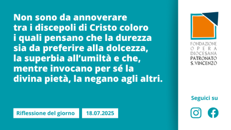Venerdì 18 luglio 2025