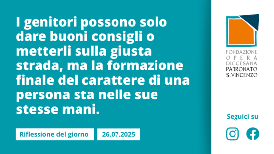 Sabato 26 luglio 2025