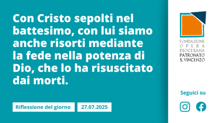 Domenica 27 luglio 2025