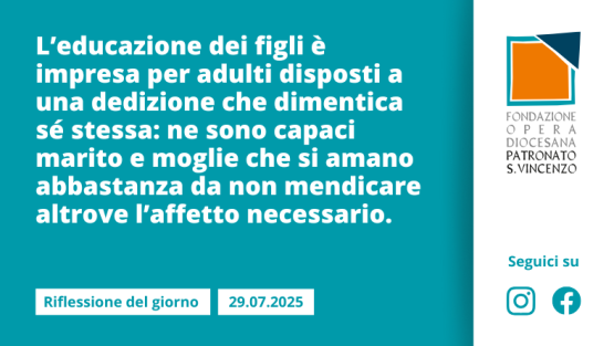 Martedì 29 luglio 2025