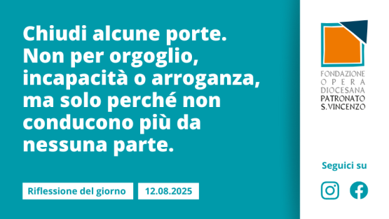 Martedì 12 agosto 2025