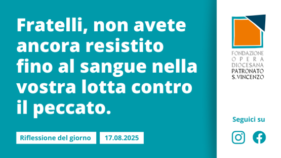 Domenica 17 agosto 2025