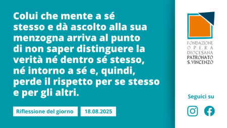 Lunedì 18 agosto 2025