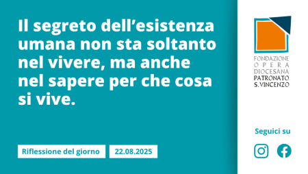 Venerdì 22 agosto 2025