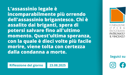 Sabato 23 agosto 2025